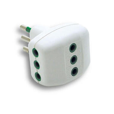 FME 87200 adattatore per presa di corrente Tipo L (IT) Bianco
