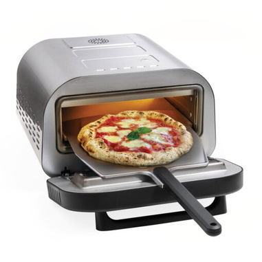 Macom 884 macchina e forno per pizza 1 pizza(e) 1700 W Nero, Acciaio inossidabile