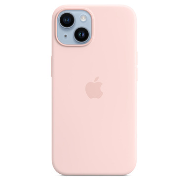 Apple Custodia MagSafe in silicone per iPhone 14 - Rosa creta