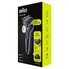 Braun Series 5 51-W1200s Rasoio Trimmer Nero, Bianco