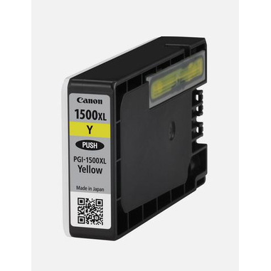 Canon PGI-1500XL Y cartuccia d'inchiostro Originale Resa elevata (XL) Giallo