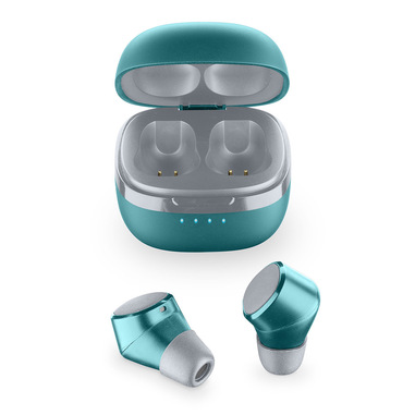 AQL Evade - Universale Auricolari in-ear В«No-wiresВ» con custodia di  ricarica Verde | Cuffie e Auricolari in offerta su Unieuro