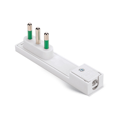 FANTON 80090 presa elettrica P17 Bianco 2P+T